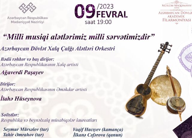 <p>"Milli musiqi alətlərimiz - milli sərvətimizdir" adlı konsert ke&ccedil;iriləcək</p>