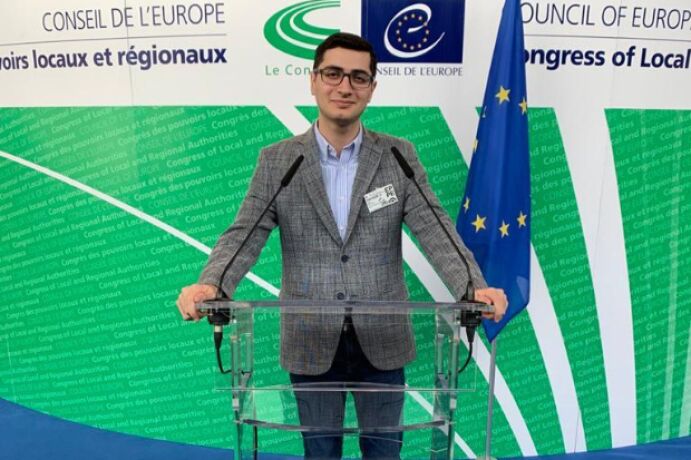 <p>Студент БГУ участвовал в заседании Конгресса Совета Европы</p>