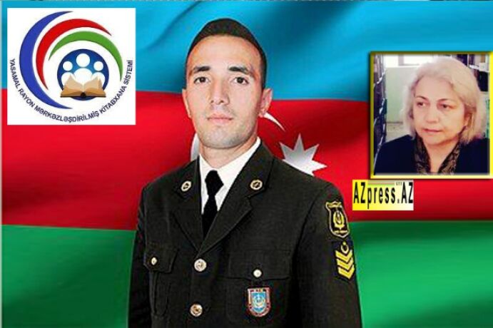 <p>Kitabxananın şəhidlərə həsr olunmuş layihəsi davam edir <br />
 </p>