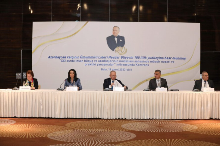 <p>Konstitusiya Məhkəməsi Ümummilli Liderin anadan olmasının 100-cü ildönümünə həsr edilmiş konfrans keçirib- Rüstəm İsmayılov (FOTO=20)</p>