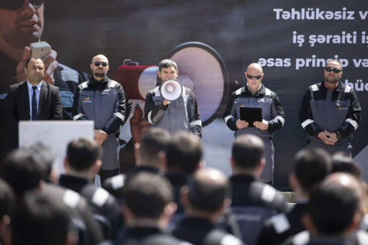 <p>“AzerGold” QSC Ümumdünya Əməyin Mühafizəsi Gününə həsr olunmuş tədbir keçirib<br />
 </p>