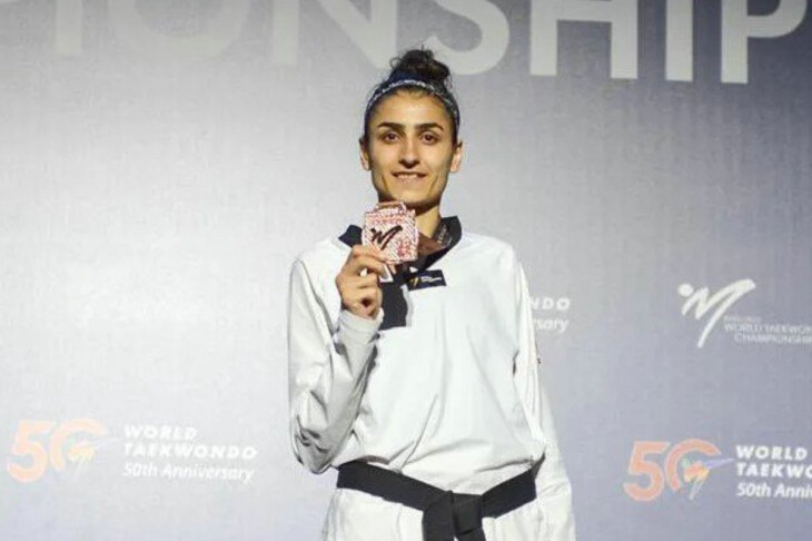 <p>Türkiyəli taekvandoçu bürünc medal qazandı</p>
