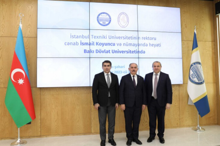 <p>Bakı Dövlət Universiteti Türkiyənin İstanbul Texniki Universiteti ilə birgə layihələrə başlayır</p>