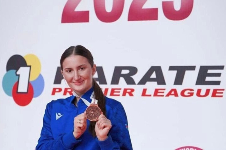 <p>KARATE: İrina Zaretska 