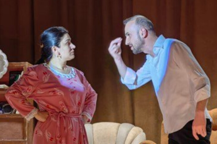<p>“İnan mənə” tamaşasının Qazax Dövlət Dram Teatrında böyük uğuru (FOTO=11)</p>