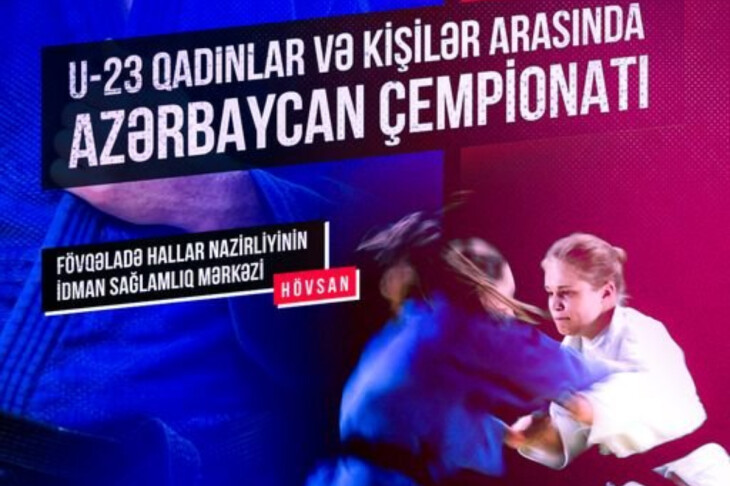 <p>CÜDO: 23 yaşlı cüdoçuların Azərbaycan çempionatı keçiriləcək</p>