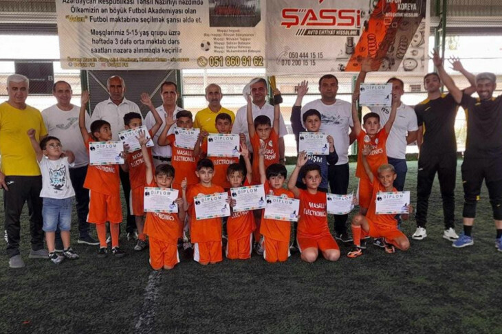 <p>“Vətən” RİOEUG futbol məktəbinin və Masallı UGİŞM-nin təşkilatçılığı ilə turnir keçirilib (FOTO=10)</p>