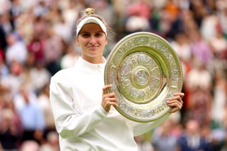<p>TENNIS.UIMBLDON. FİNAL: Marketa Vondrouşova 