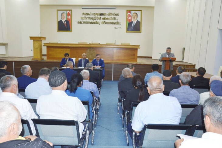 <p>Masallıda Məhərrəm ayının başlanması ilə bağlı tədbir keçirilib </p>