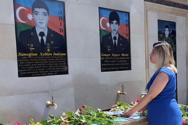 <p>Şəmkirin Şeyidlər kəndində şəhid Xanoğlan Xəlilovun bulağının açılışı oldu</p>