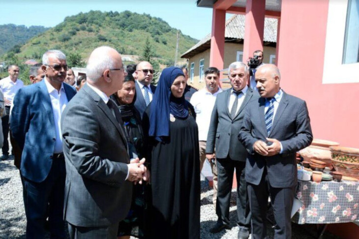 <p>Masallıda şəhid ailəsi üçün ev tikilib </p>