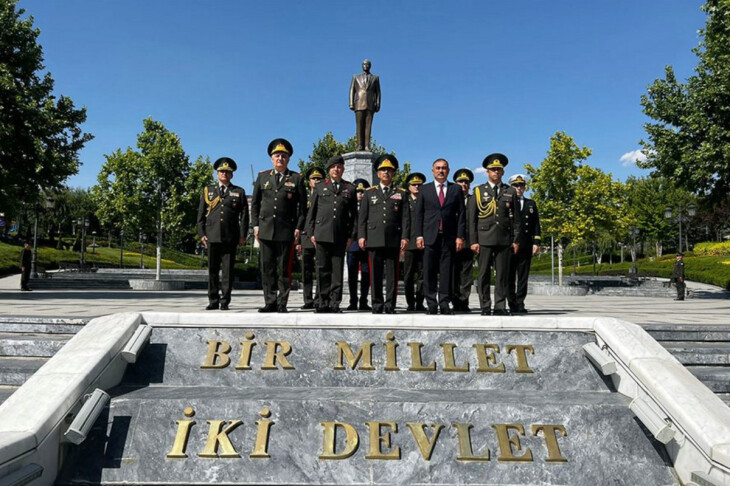 <p>Ankarada Heydər Əliyev Parkı ziyarət olunub</p>