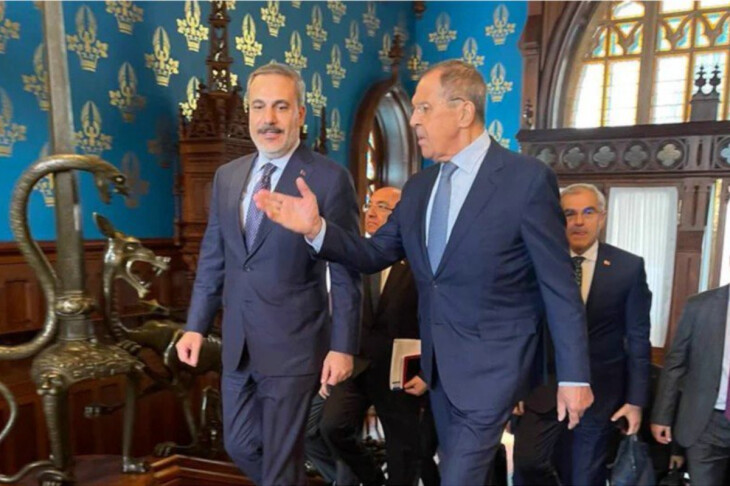 <p>Hakan Fidan Moskvada</p>