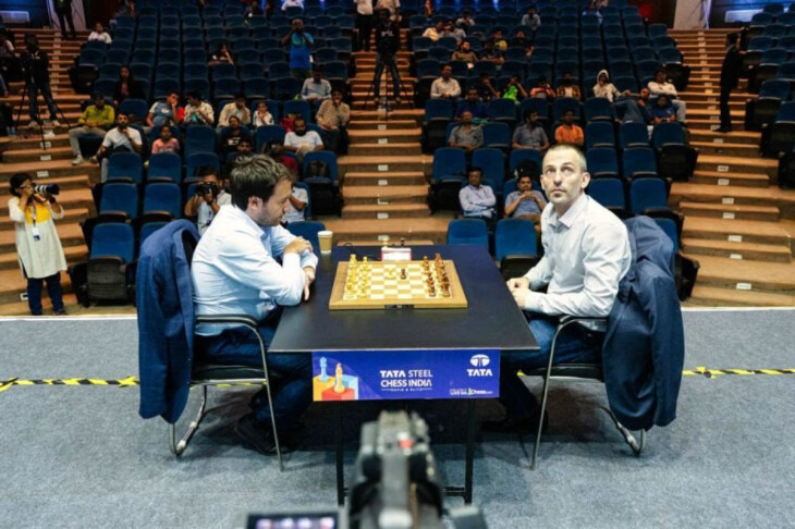 <p>ŞAHMAT: Teymur Rəcəbov "Tata Steel Chess"in blits yarışında sonuncudur</p>

<p> </p>