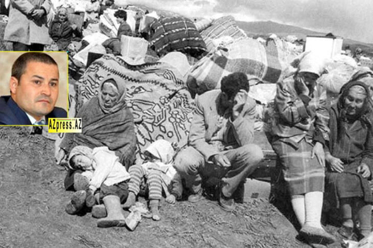 <p>Fariz Xəlilli: Ermənilərin 1948-1952-ci il deportasiyasından bizə borcları qalıb</p>