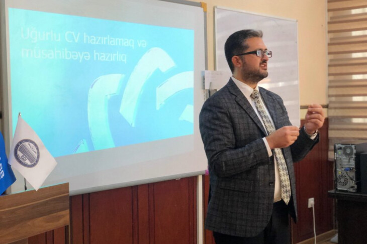 <p>Azərbaycan Beynəlxalq Bankı BDU tələbələri üçün bilik sessiyası keçirib  </p>