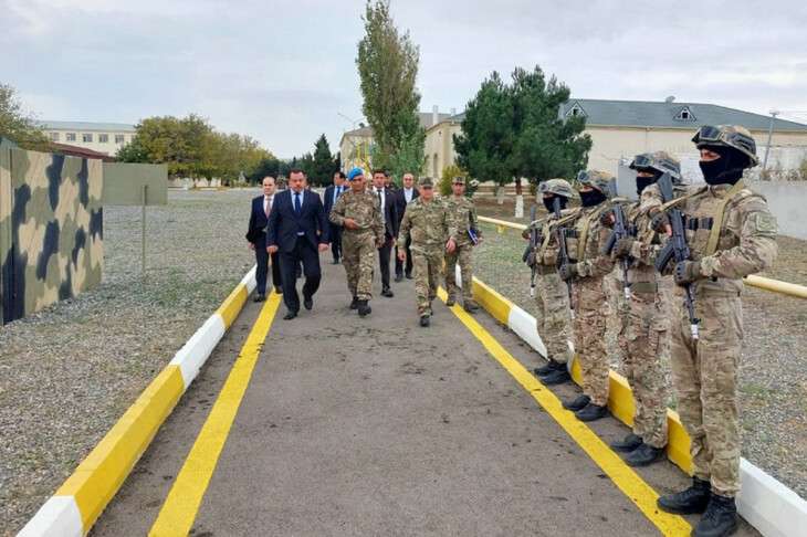 <p>Tacikistanın müdafiə naziri "N" hərbi hissəsini ziyarət edib</p>